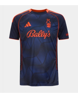 Nottingham Forest Maglia Gara Terza Repliche 2025-26 Maniche Corte